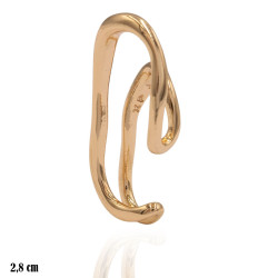 Kolczyk Xuping nakładany na ucho pozłacany 18k - MF38834